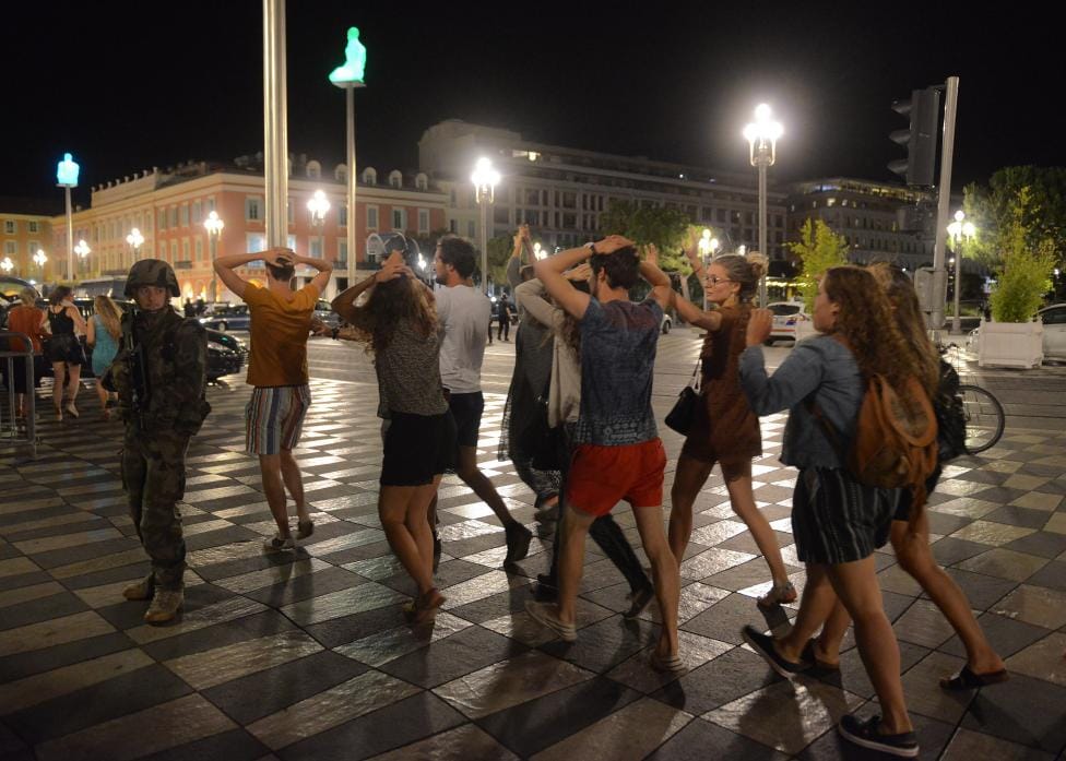 VIDEO: TRUCK PLOWS INTO CROWD IN FRANCE 