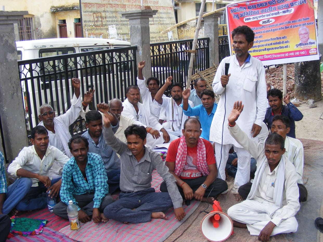 Till action will continue until the movement