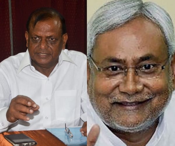 R K chaudhary joins hand with Bihar CM nitish Kumar.