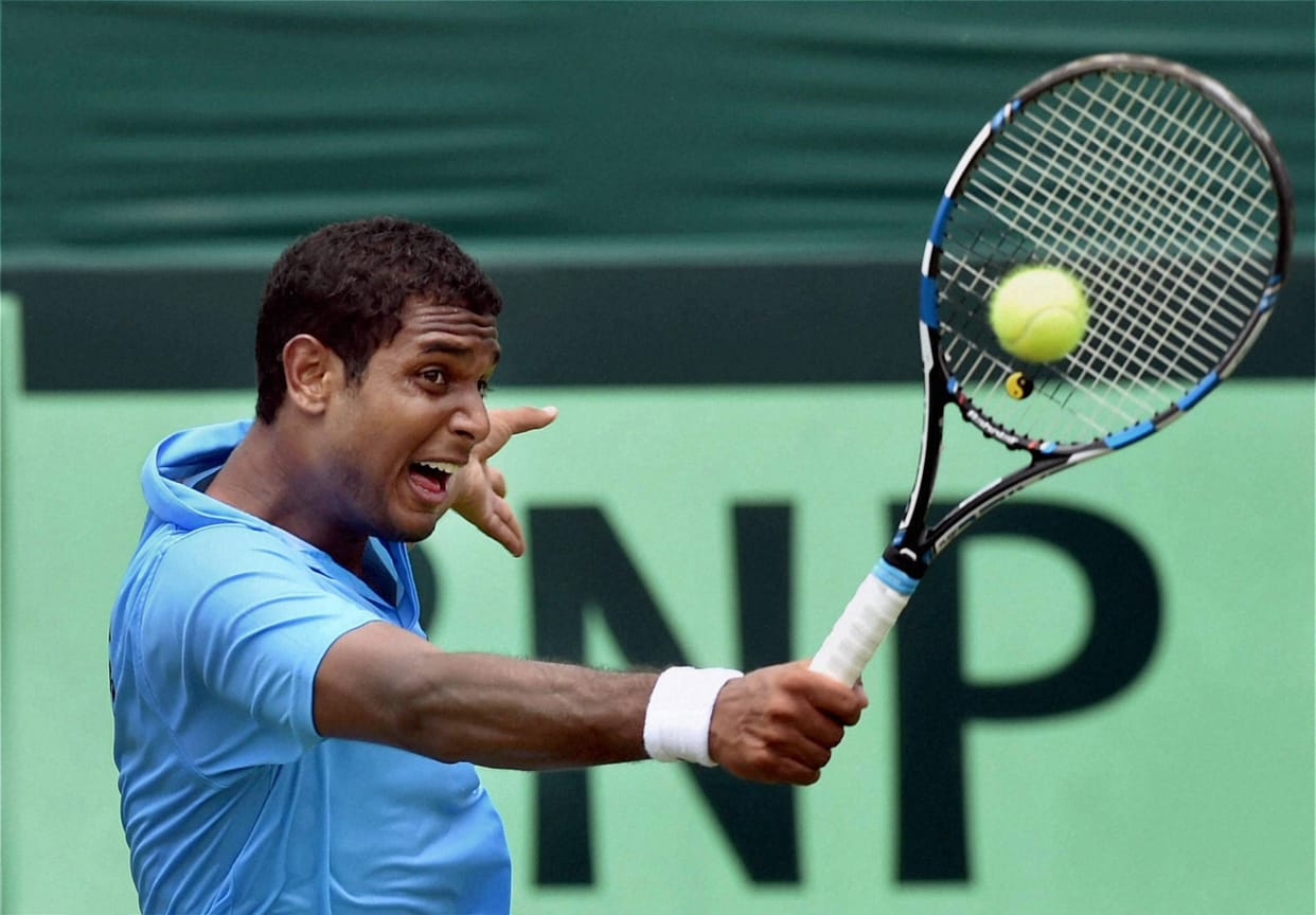  davis cup, indian tennis player, debut match winner ramkumar, ramnathan, 