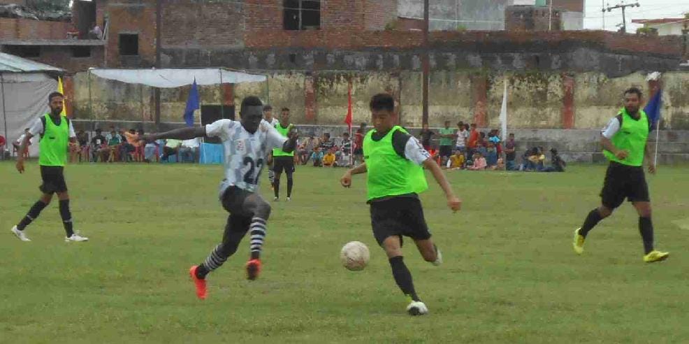 The football match in Tanakpur