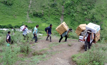 four people dead in uttarakhand heavy rain