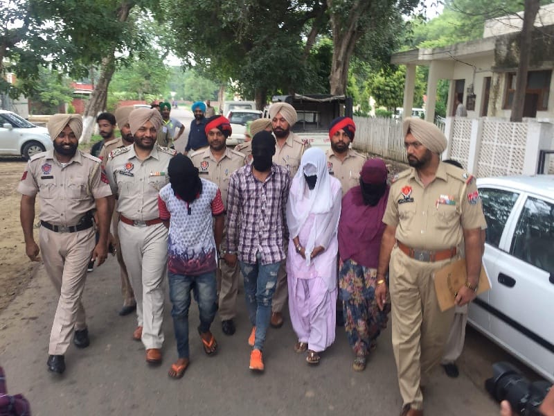 Interstate gang, arrested four members, jewelry, cash recovered, Patiala