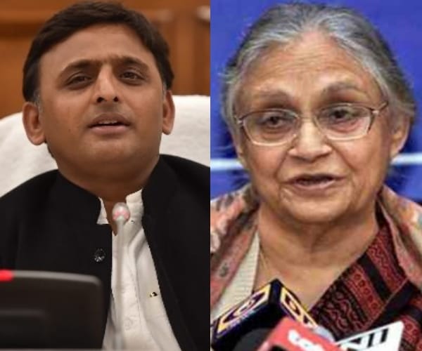 SP spokesperson Rajendra Chaudhary targets shiela dikshit.