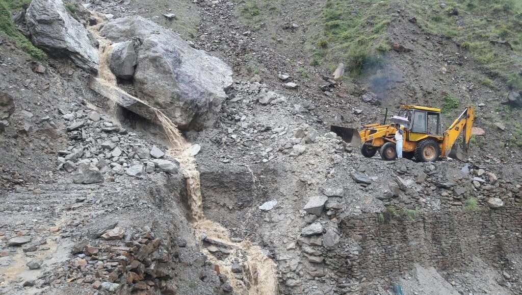 cloudburst in Churah valley chamba himachal pradesh