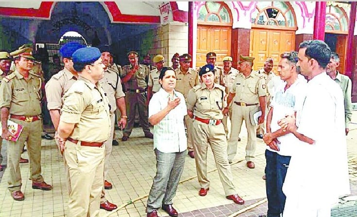 DIG visited Mahadev Pura, viewed preparations