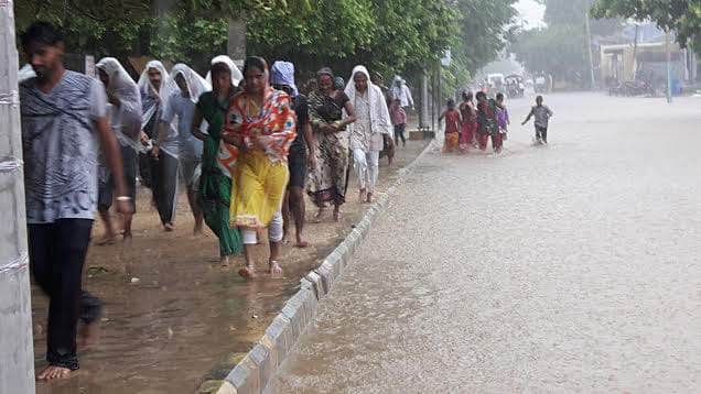 waterlogged in parikrama marg