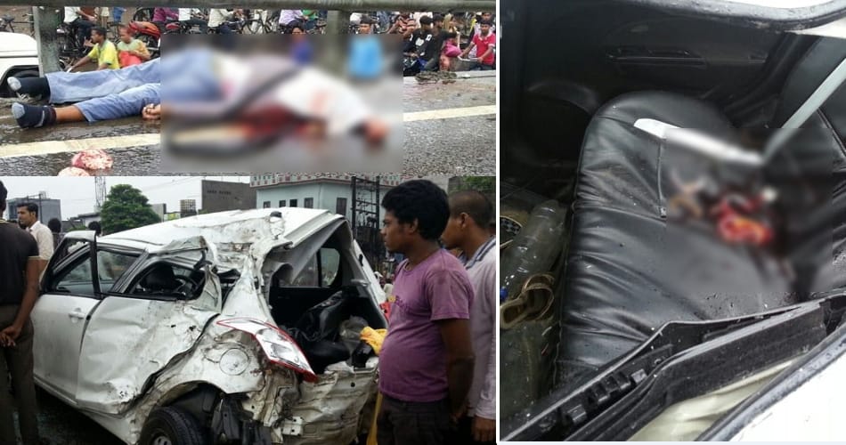 Six injured in road accidents, two Referee