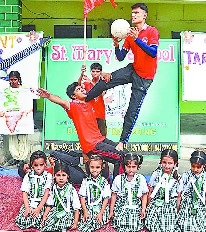 Students show talent