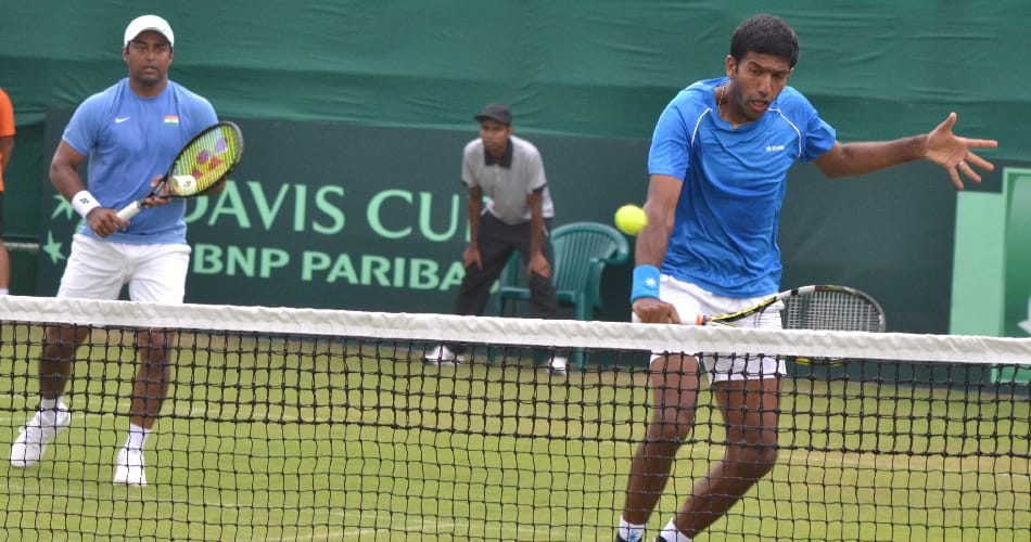 davis cup, rohan bopanna, paes, leander, tennis, chandigarh