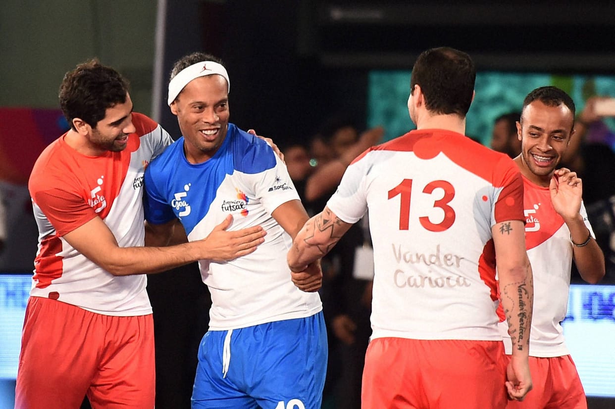 Ryan Gigg’s team wins, Ronaldinho in losing side in Premier Futsal