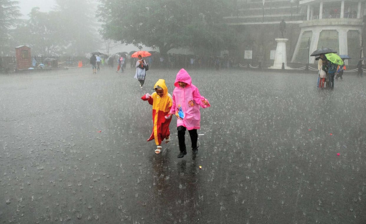 Weather Forecast: Heavy Rainfall Alert In Himachal Pradesh.
