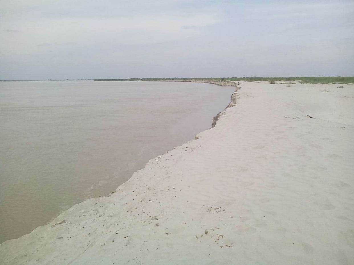 Ghagra river to the danger mark