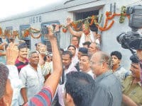 sonipat-jind train, round increge, jind