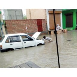 60mm rainig, over flow wather in safindo, jind 