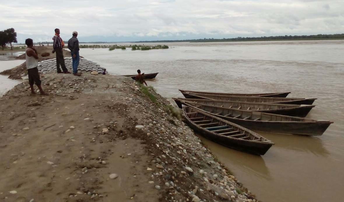 Sharda release two lakh cusecs of water, the boat's operation standstill