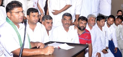 haryana congress state president ashok tanwar speaks about captain ajay yadav resignation