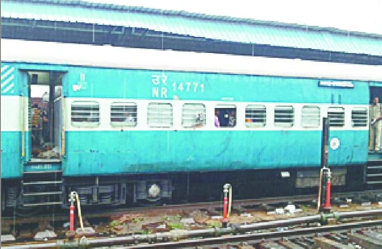 a young man dead in train accident