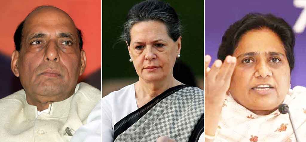 CIC issues notice to rajnath sonia mayawati for not replying to rti queries