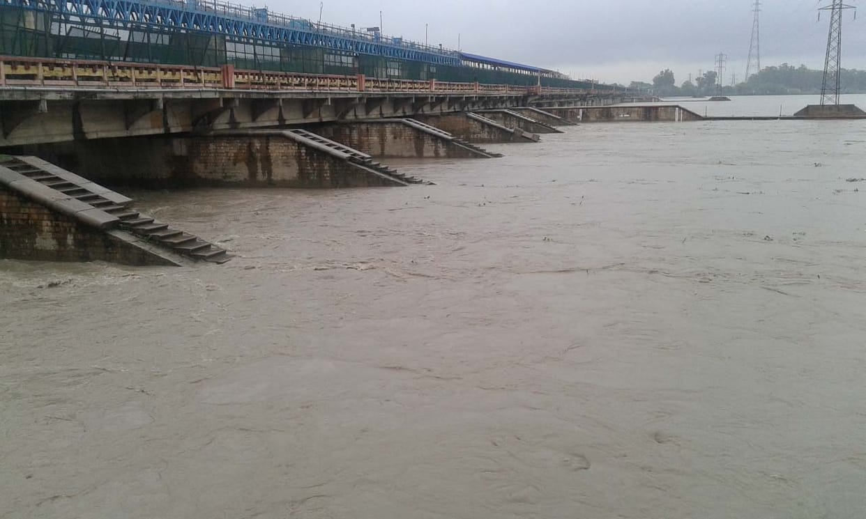 Ganga started offloading in Ramghat