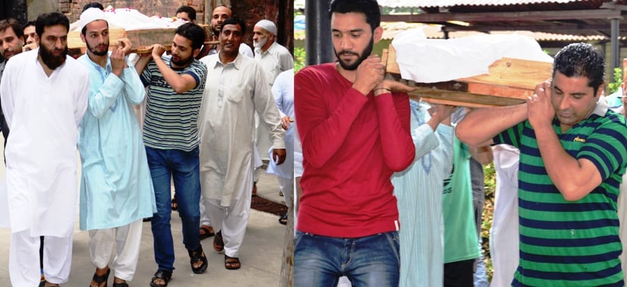 muslim community perform last rites of kashmiri hindu