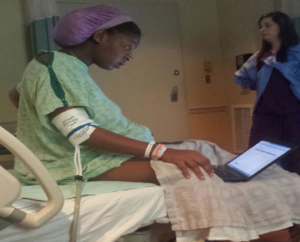 exploits done while in labor pains