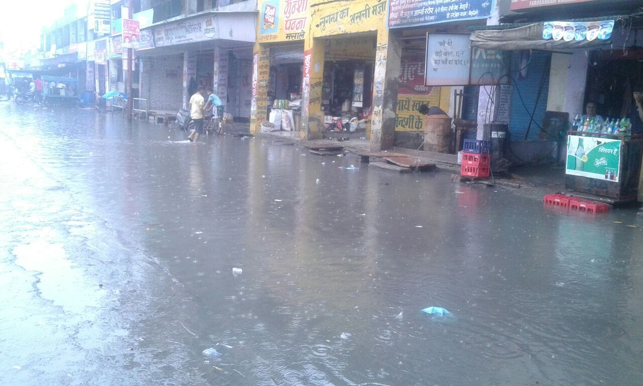 heavy rain in uttar pradesh in monsoon