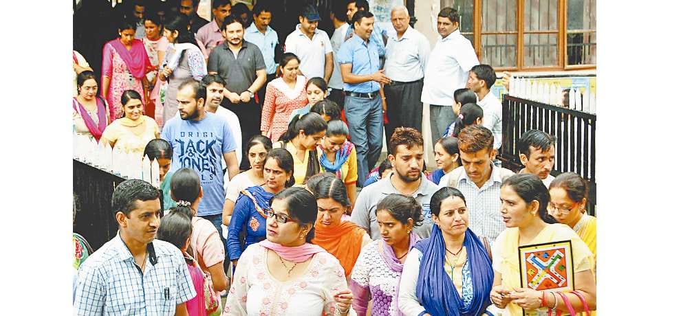 27 thousand appeared for HPSSC TGT Exam