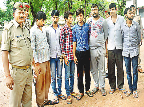 Fake liquor seized, seven arrested