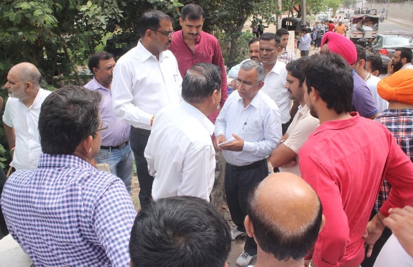panchkula, Sector 19,  railway crossing, little RUB, panchkula