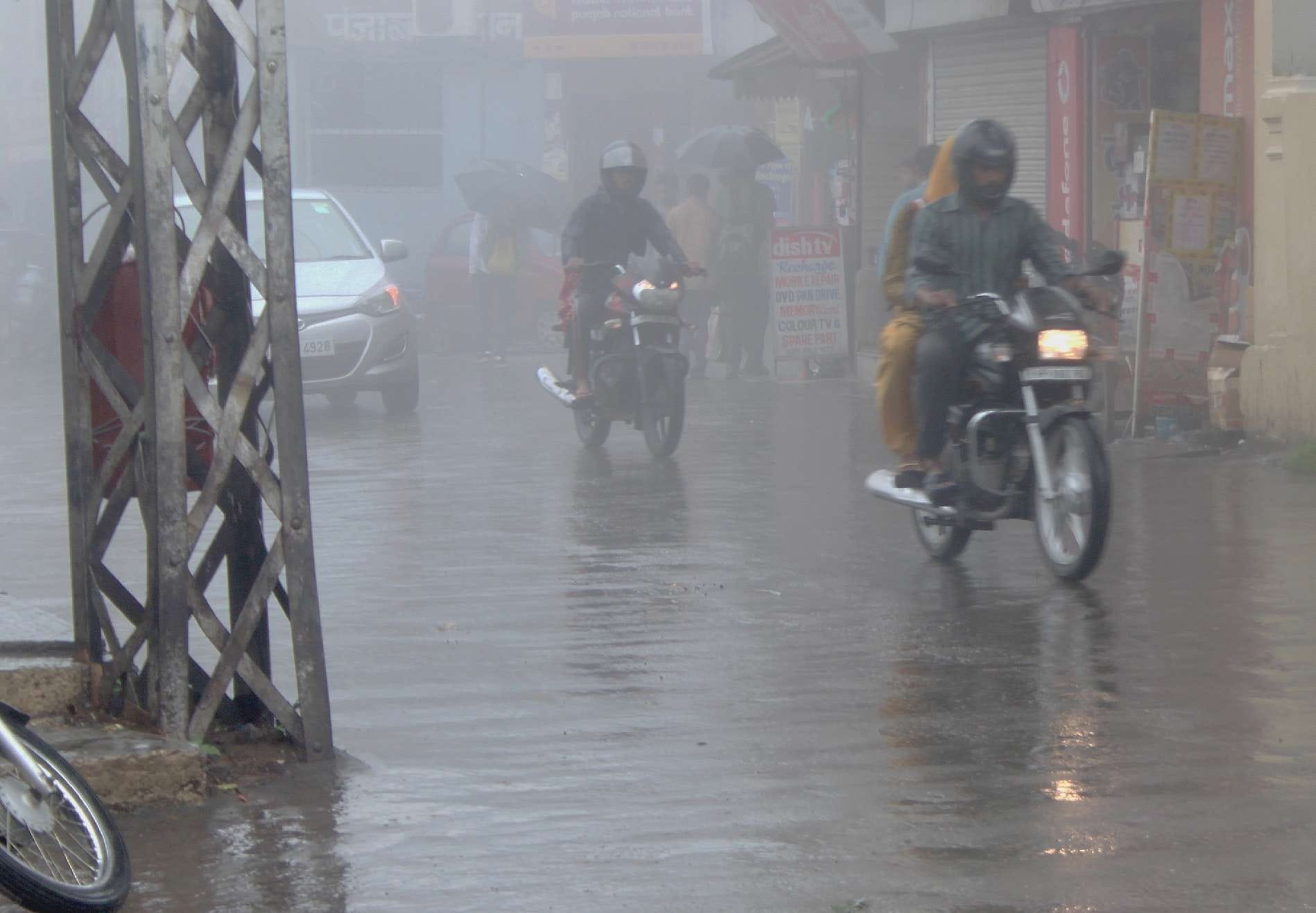rainfall day decreased in haldwani