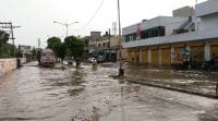 rain, weather, kurukshetra weather, in city water overflow