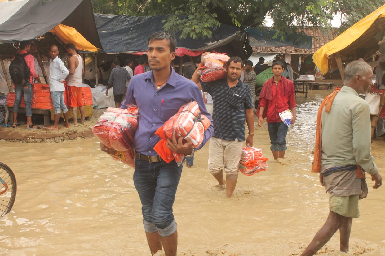 Flooding rains everywhere