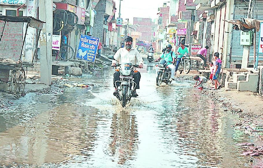 dc, city, water logging, sewer system, rain, monsoon, administration, government, panipat