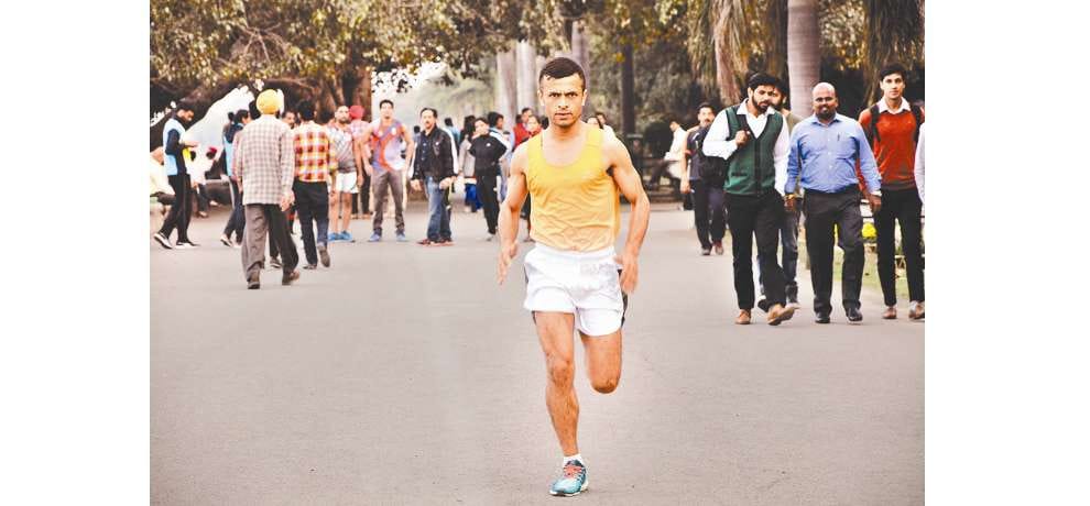 Devbhoomi Athlete sunil in 'The Great India Run'