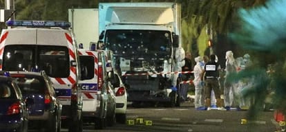 Eye witness tells the story of terrorist attack in nice in france.
