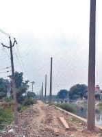no electricity in eaght village, jind