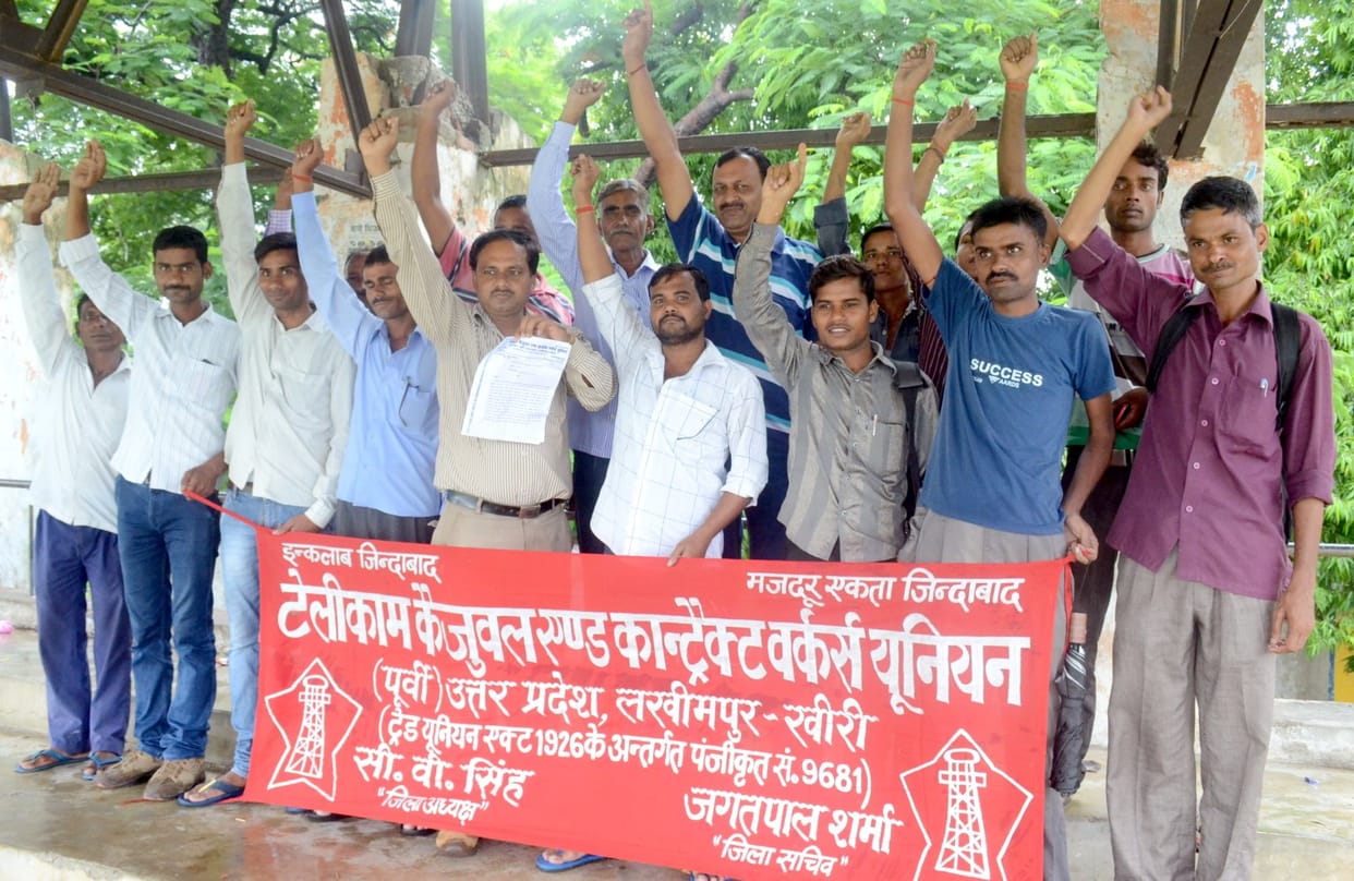 Minimum contract workers Unleash wage demands