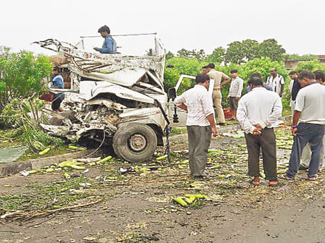 Unknown vehicle collision doctor's death