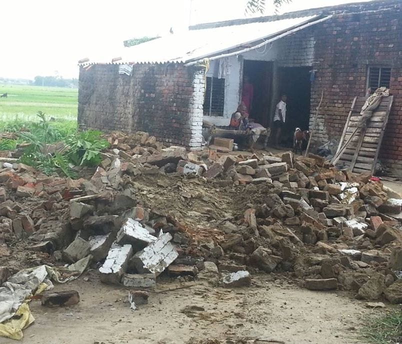  Got the village community land encroachment