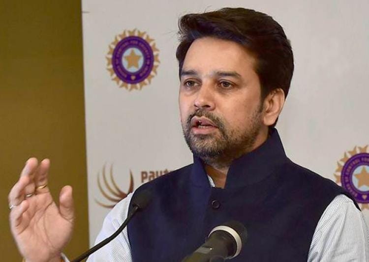 Pakistani cricketer criticize  Anurag thakur's statement on indo-pak cricket 