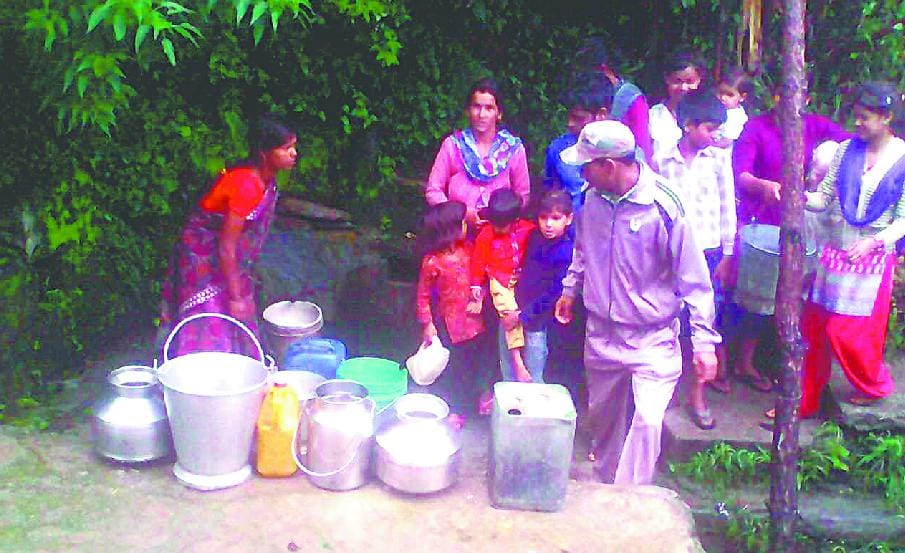 ... The raw mountain Pani-Pani, Pani Hi Agar is Beldha Railey