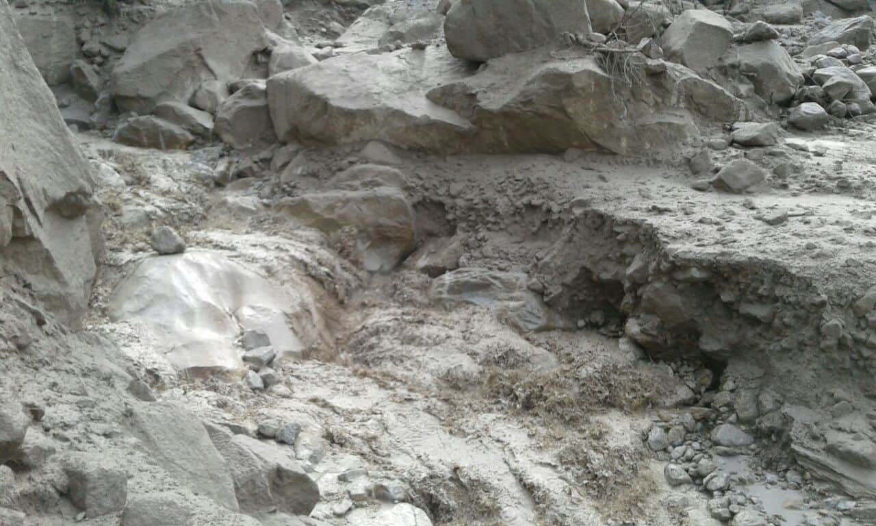 cloudburst in Raksham village kinnaur himachal pradesh