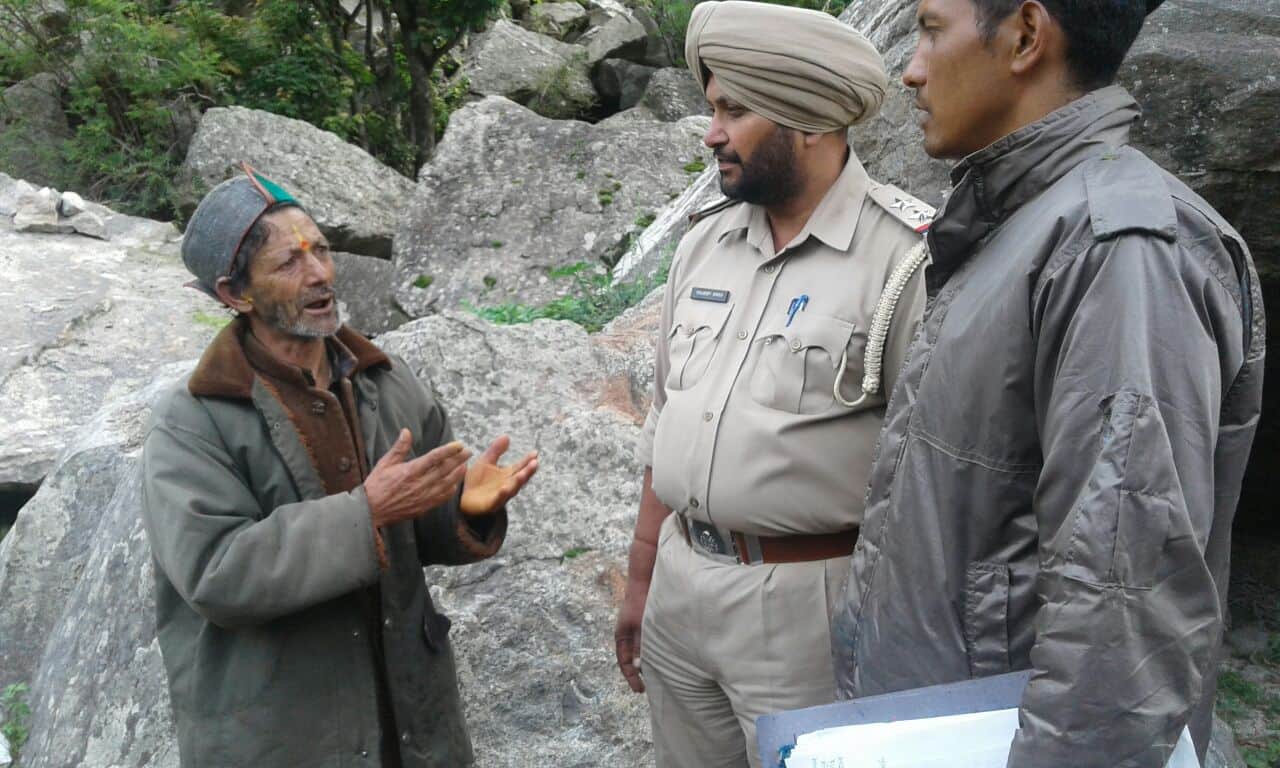 cloudburst in Raksham village kinnaur himachal pradesh
