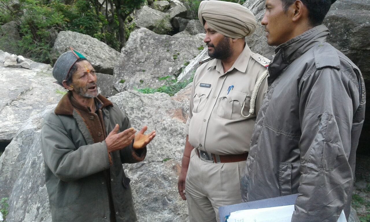 cloudburst in Raksham village kinnaur himachal pradesh