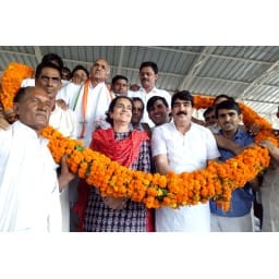 bhiwani news, kiran chaudhary, anyone, protest, fear, not