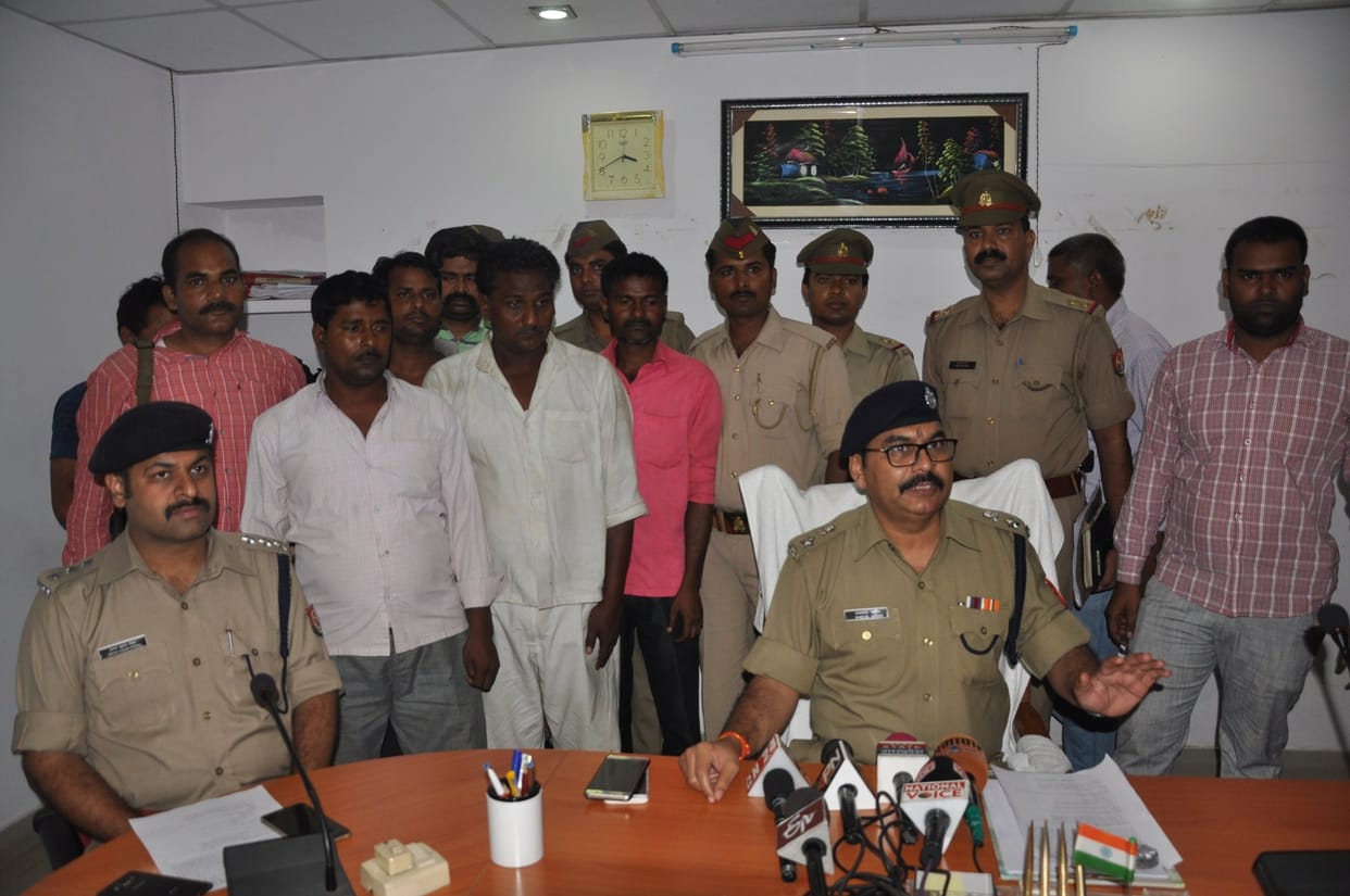 five arrest with 350 litre sprit