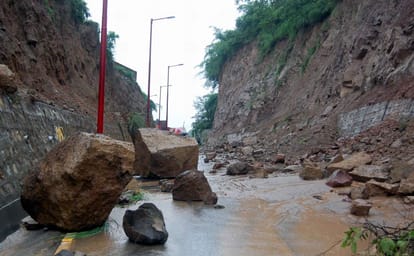 three died in heavy rain in uttarakhand, one swept away.