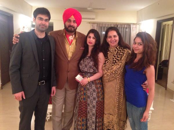 sidhu family profile, navjot sidhu, navjot kaur sidhu, rabia sidhu, karan sidhu