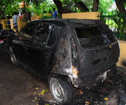  ruckus in lucknow after a religious programme.